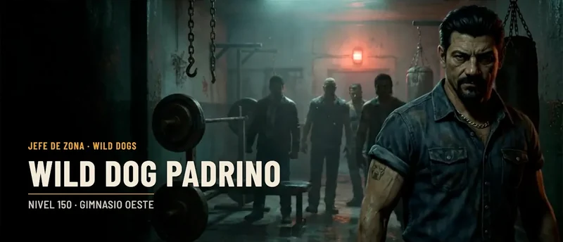 La presentación del Wild Dog Padrino al entrar en su sala: su vídeo, su nombre, su nivel y su sala