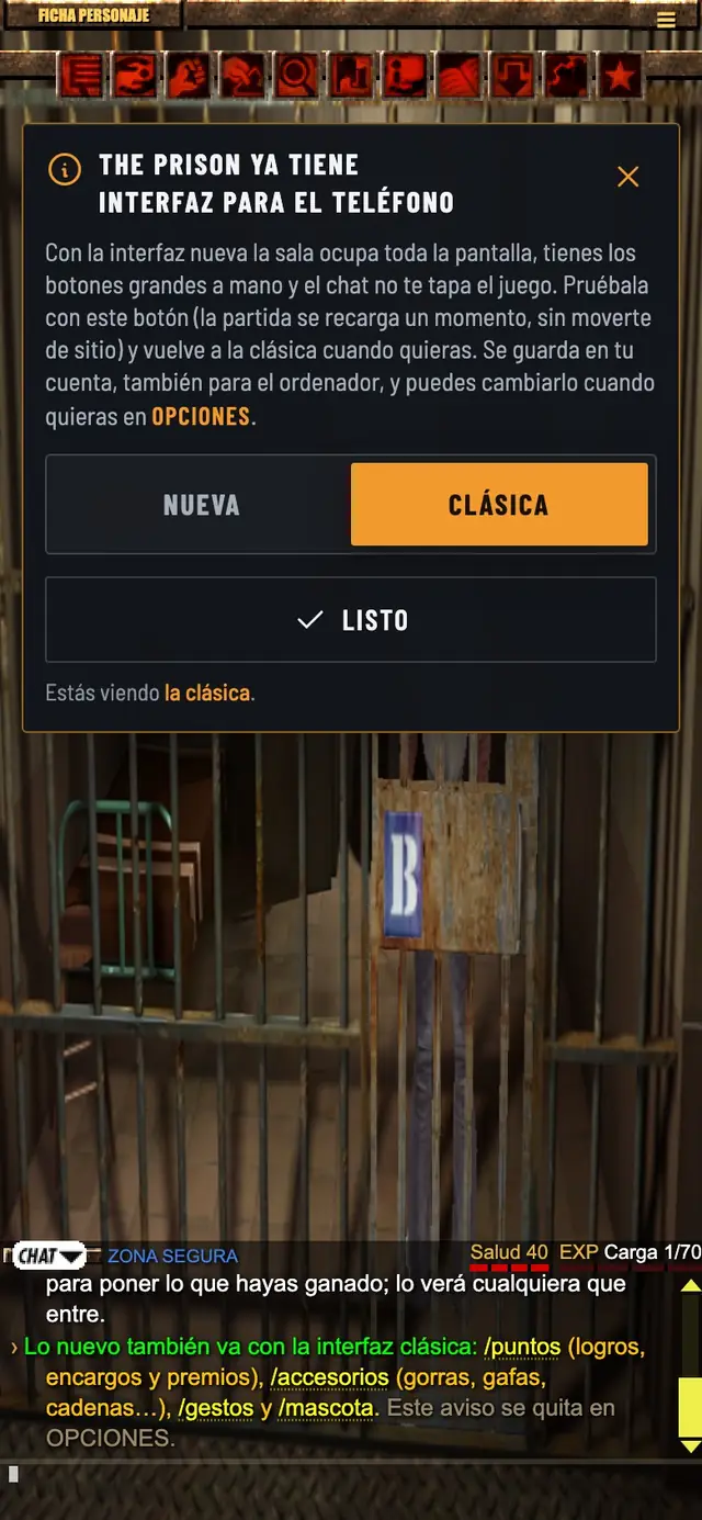 En el teléfono con la interfaz clásica, una vez: el aviso para probar la nueva (y volver cuando quieras)