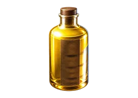 Botella de licor mágico