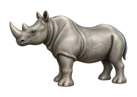 Figurita mágica de rinoceronte