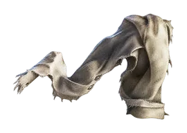 Trozo de tela de cadáver