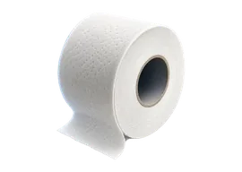 Rollo de papel higiénico perfumado