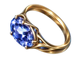 Anillo de zafiro