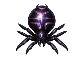 Viuda negra petrificada