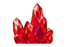 Trozo de hierro rojo