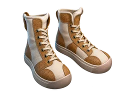 Botas de algodon y corcho