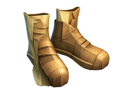 Botas de carton