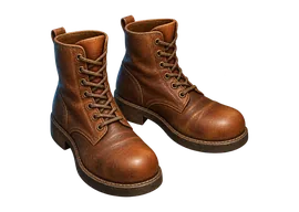 Botas de piel