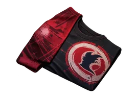 Camiseta estampada oscura