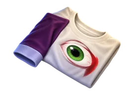 Camiseta con un ojo