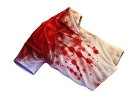 Camiseta ensangrentada