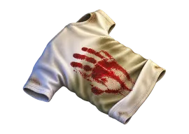 Camiseta con una mano