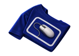 Camiseta con un mouse