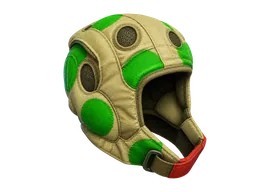 Casco de nylon acolchado
