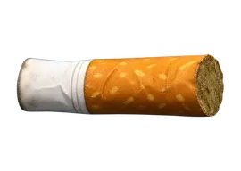 Colilla de tabaco mentolado