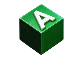 Cubo de letra a