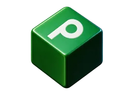 Cubo de letra p