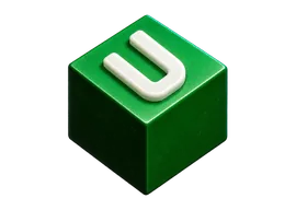 Cubo de letra u
