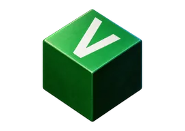 Cubo de letra v