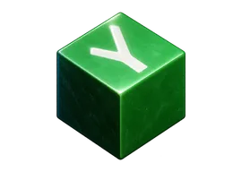 Cubo de letra y