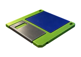 Diskette azul