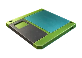 Diskette cyan