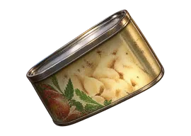 Lata de fabada caducada