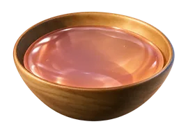 Cuenco de gelatina líquida
