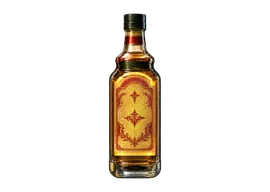 Botella de vermouth