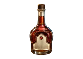 Botella de coñac