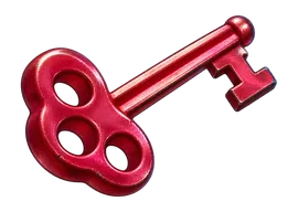 Llave rojiza pinky