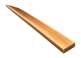 Regla de madera