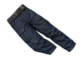 Pantalón de policía azul