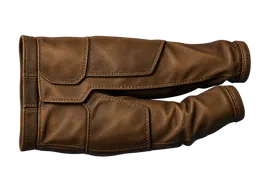 Pantalones de piel
