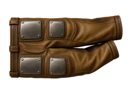 Pantalones de piel reforzada