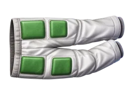 Pantalones de tela acolchada