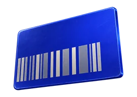 Tarjeta electrónica azul
