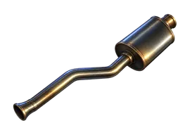 Tubo de escape de camión